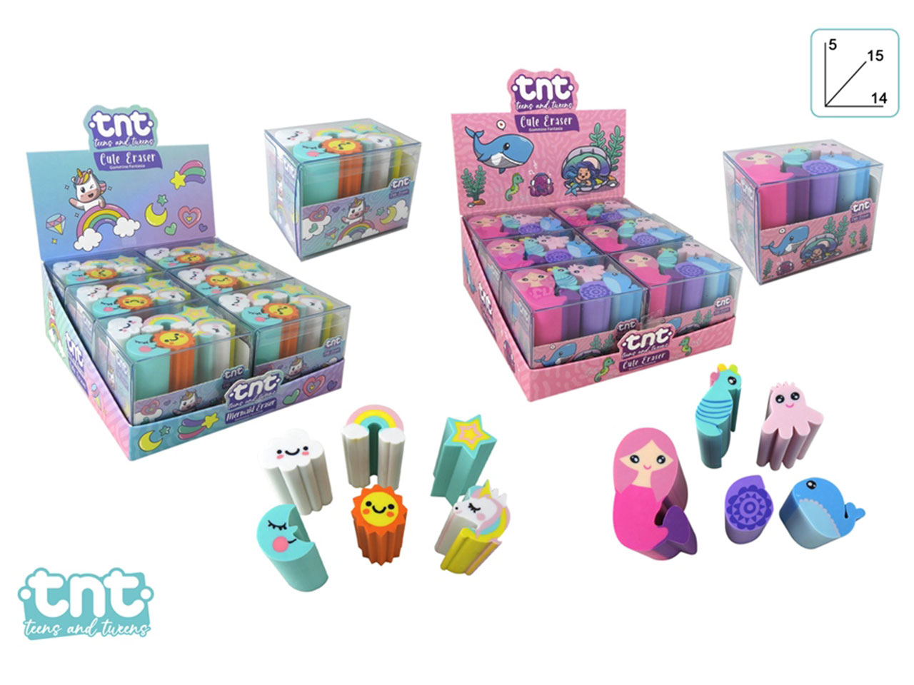 TNT SET GOMMINE 5CM92031