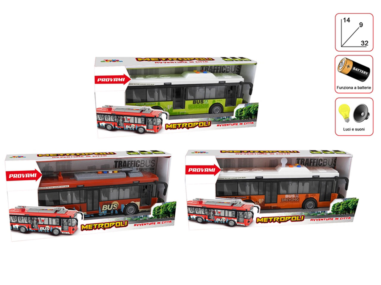 METROPOLI BUS A FRIZIONE 28325 METROPOLI BUS A FRIZIONE 28325