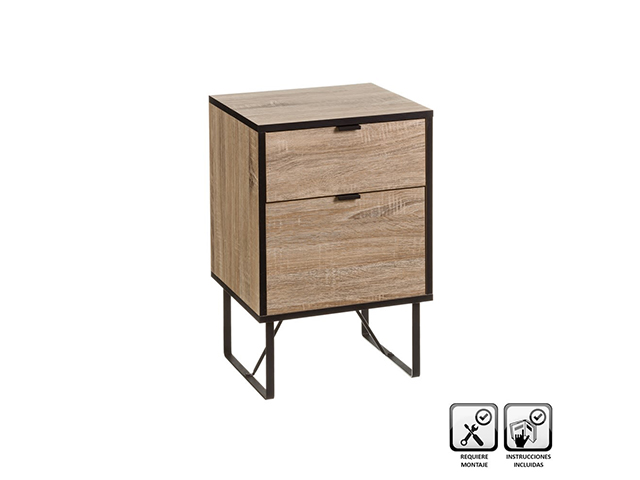 MOBILE 40x35x60cm C/2 CASSETTI 125885