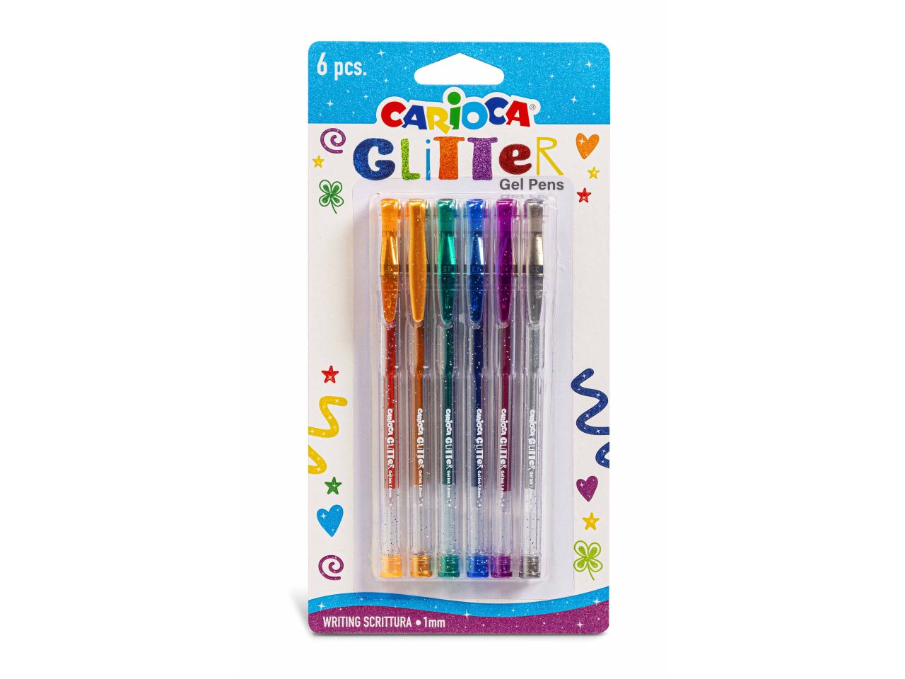 CARIOCA PENNE GLITTER GEL – LA CO 42165