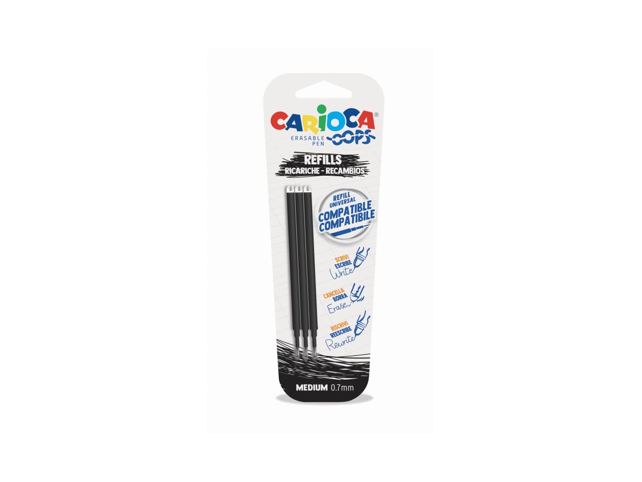 CARIOCA OOPS REFILL NERO – LA 43041/01