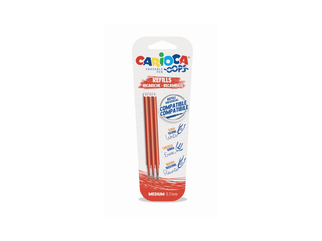 CARIOCA OOPS REFILL ROSSA – LA 43041/03
