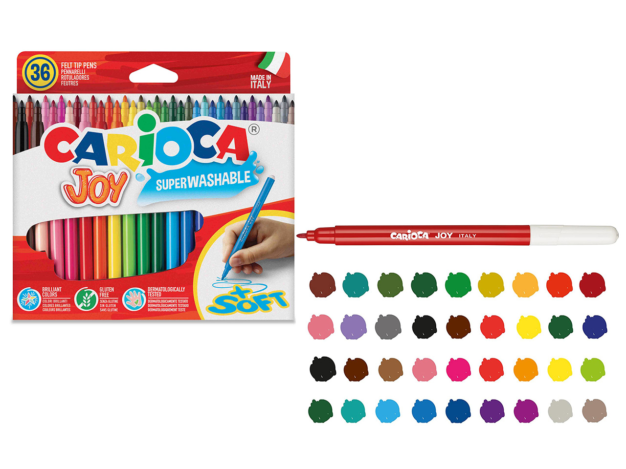 PENNARELLI CARIOCA JOY 36pz 40616