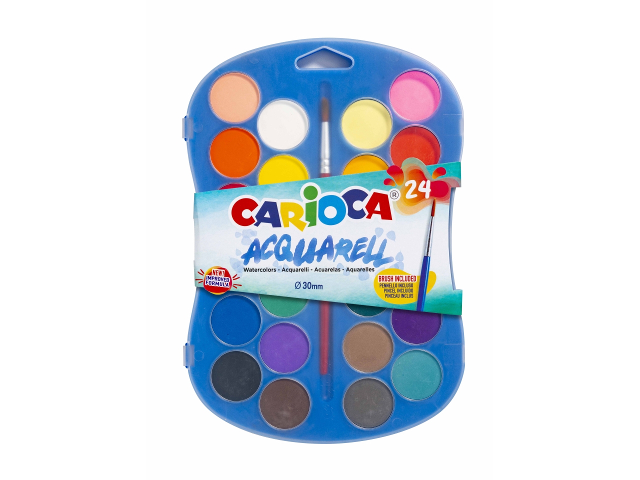 CARIOCA 24 ACQUERELLI ASSORTITI 42405 CARIOCA 24 ACQUERELLI ASSORTITI 42405