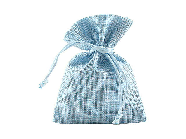 SACCHETTO JUTA CIELO 9,5×13 CK7022 SACCHETTO JUTA CIELO 9,5×13 CK7022