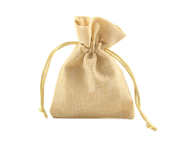 SACCHETTO JUTA NATURALE 9,5×13 CK7022/BEI SACCHETTO JUTA NATURALE 9,5×13 CK7022/BEI