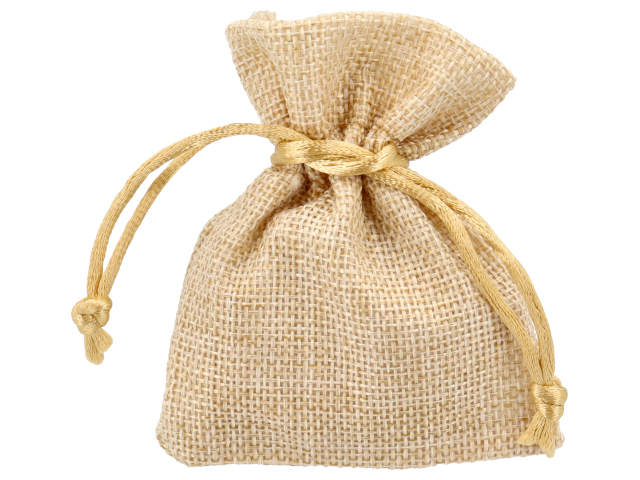 SACCHETTO STOFFA CON TIRANTE BEIGE 8X10 CK7307 BEI