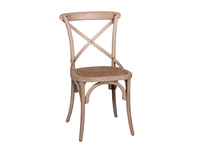 SEDIA LEGNO CROSS NATURALE 2804730000