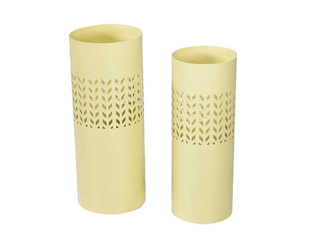 P.OMBRELLI MET.2pz CREMA C/FRECCE 3503440000