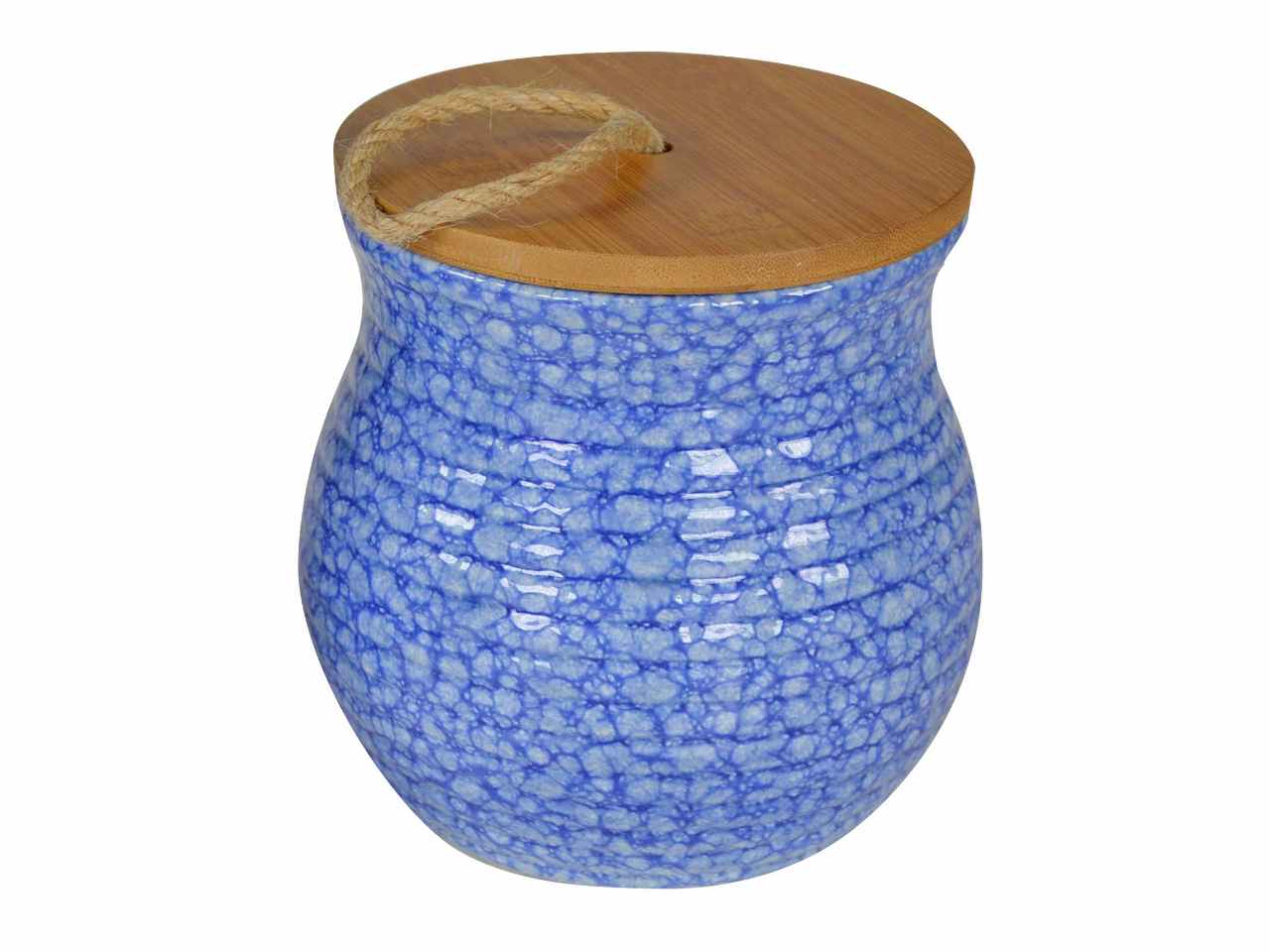 BARATTOLO BLU SFUMATO H14,5cm9168940000