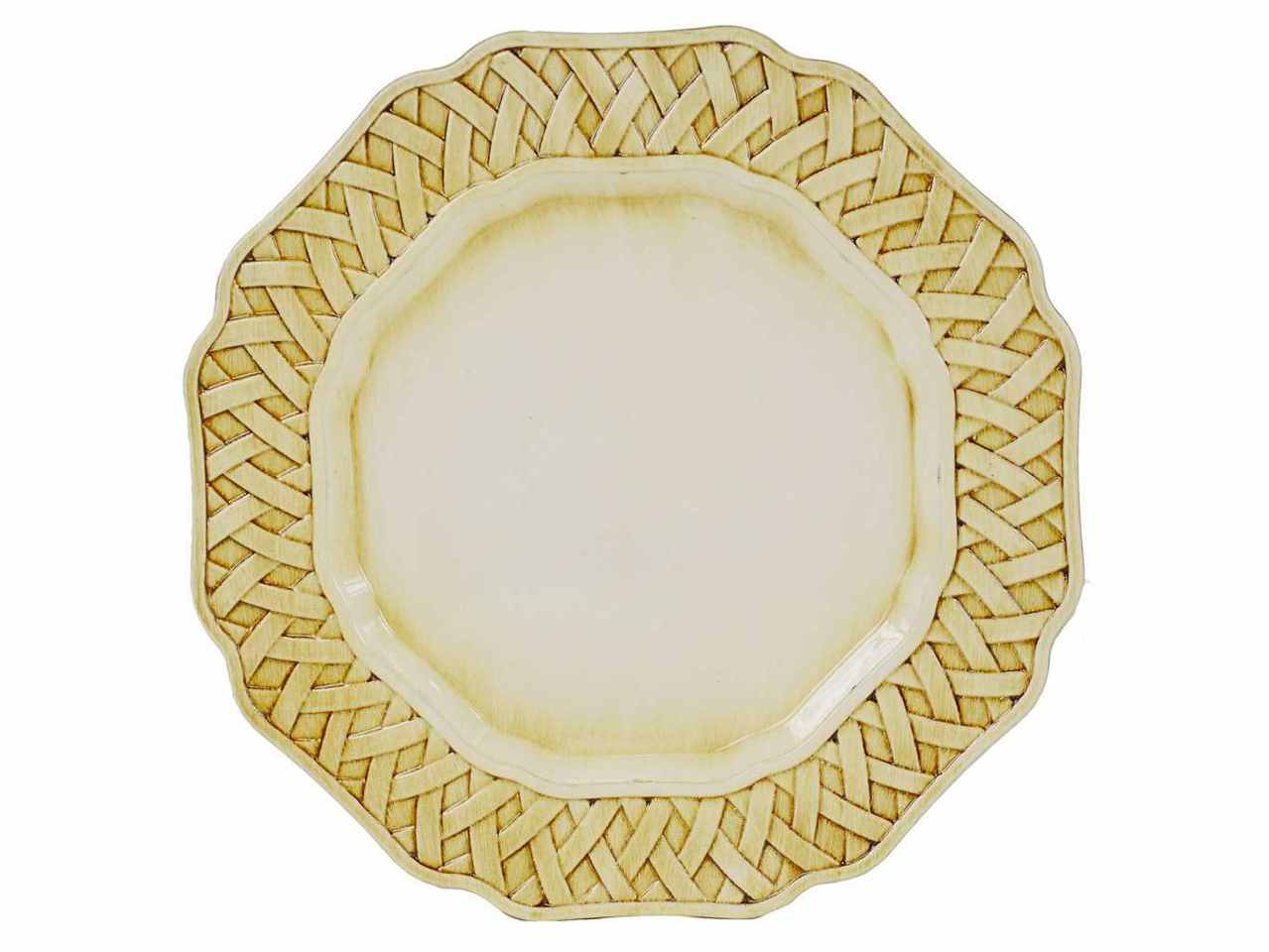 S.PIATTO CREMA INTREC.37x33cm9155310000