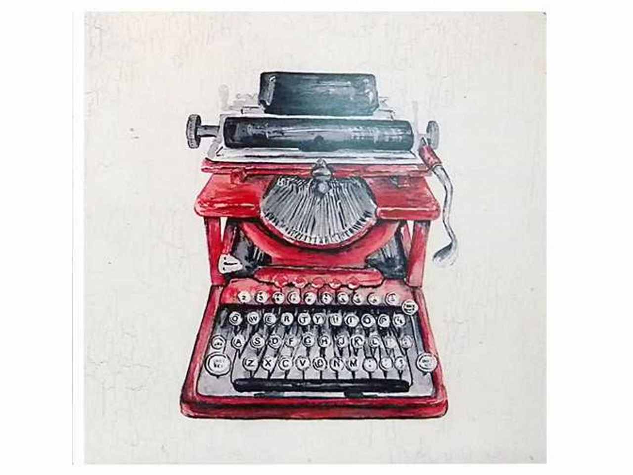 QUADRO MACCHINA DA SCRIVERE 9181600000 $ QUADRO MACCHINA DA SCRIVERE 9181600000 $