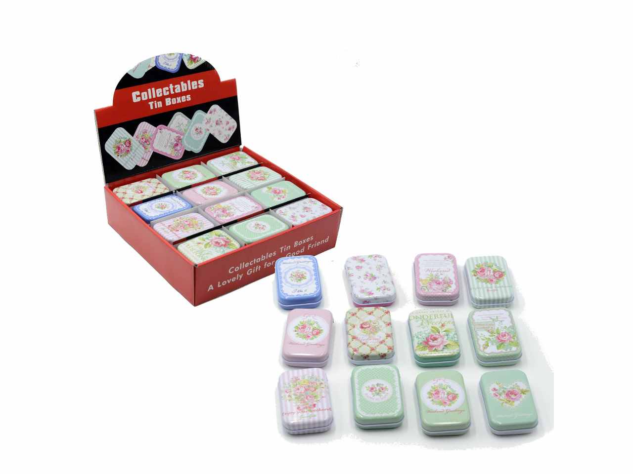 SCATOLINA IN METALLO ROSE  1215280000