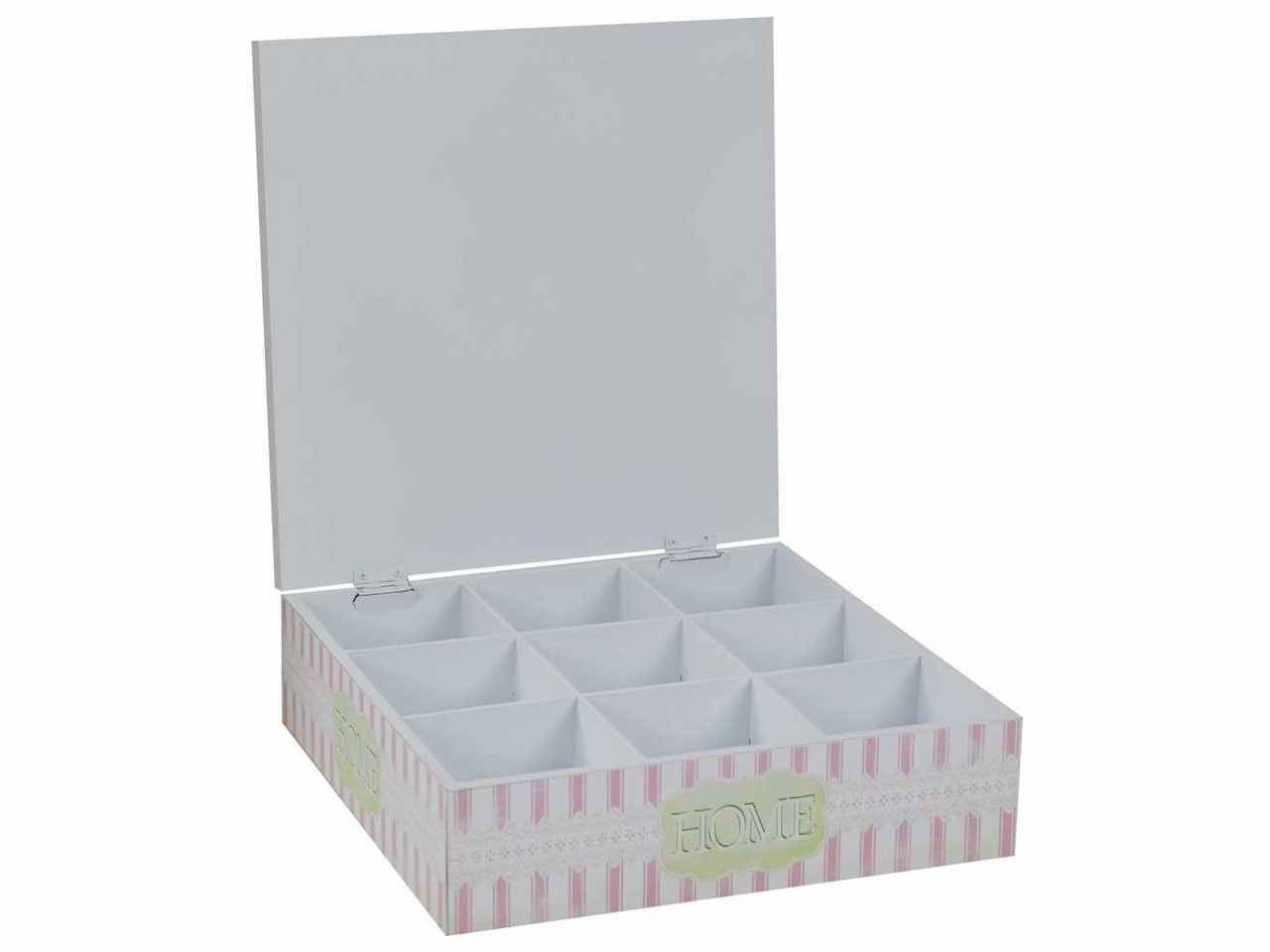 SCATOLA PORTA THE QUADRATA L 9136920000