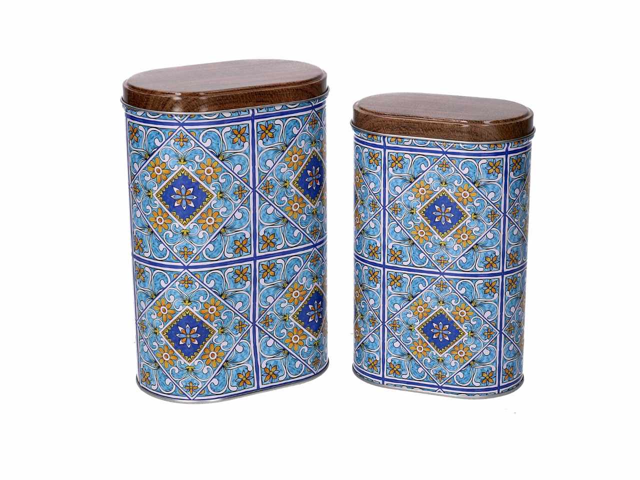 SCATOLA IN METALLO CON DISEG 1226490000