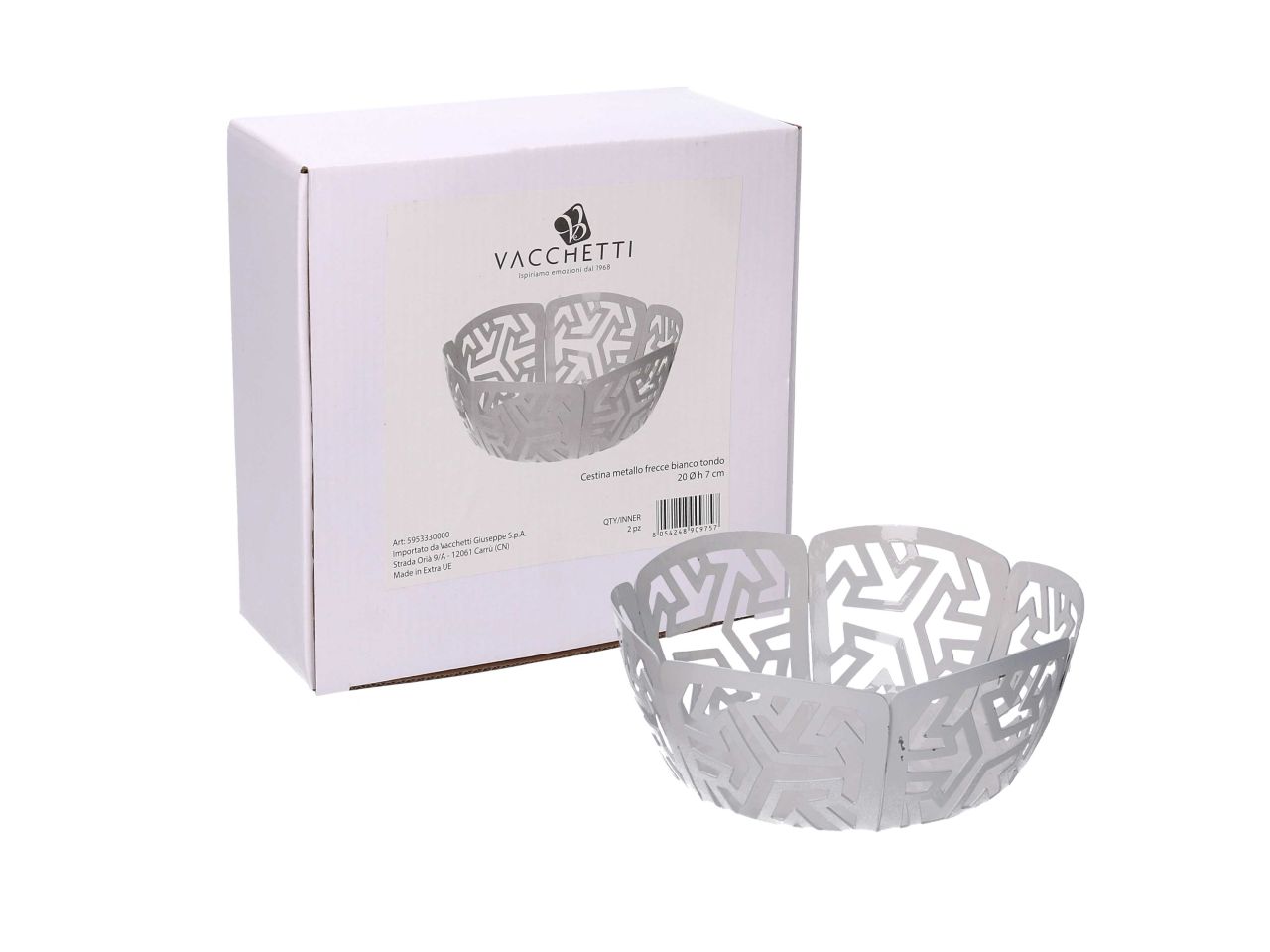 CESTINA IN METALLO FRECCE BI 5953330000 CESTINA IN METALLO FRECCE BI 5953330000