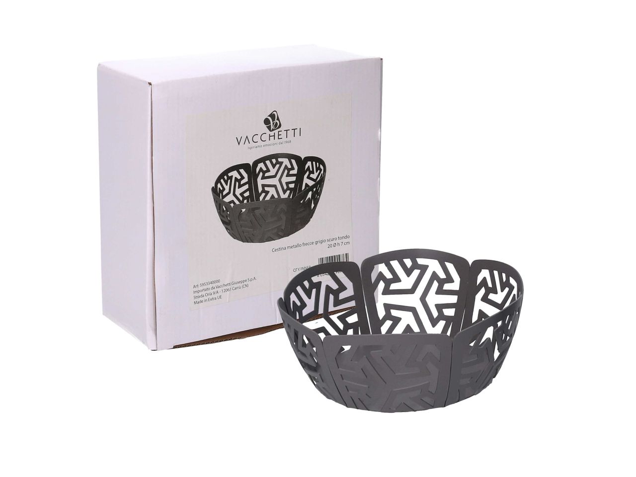 CESTINA IN METALLO FRECCE GR 5953340000 CESTINA IN METALLO FRECCE GR 5953340000