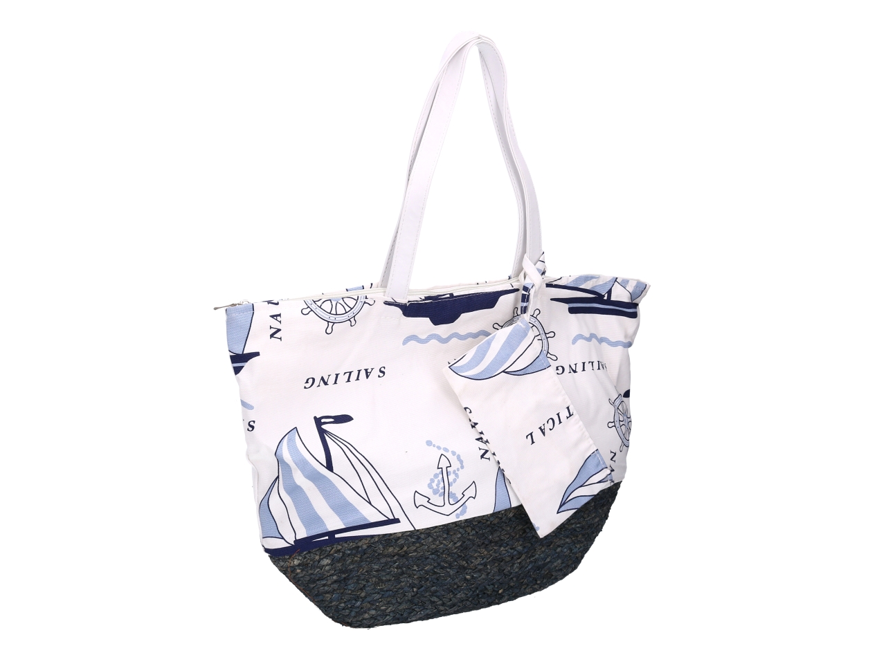 BORSA TESSUTO POCHE. BIANCO 1013300000