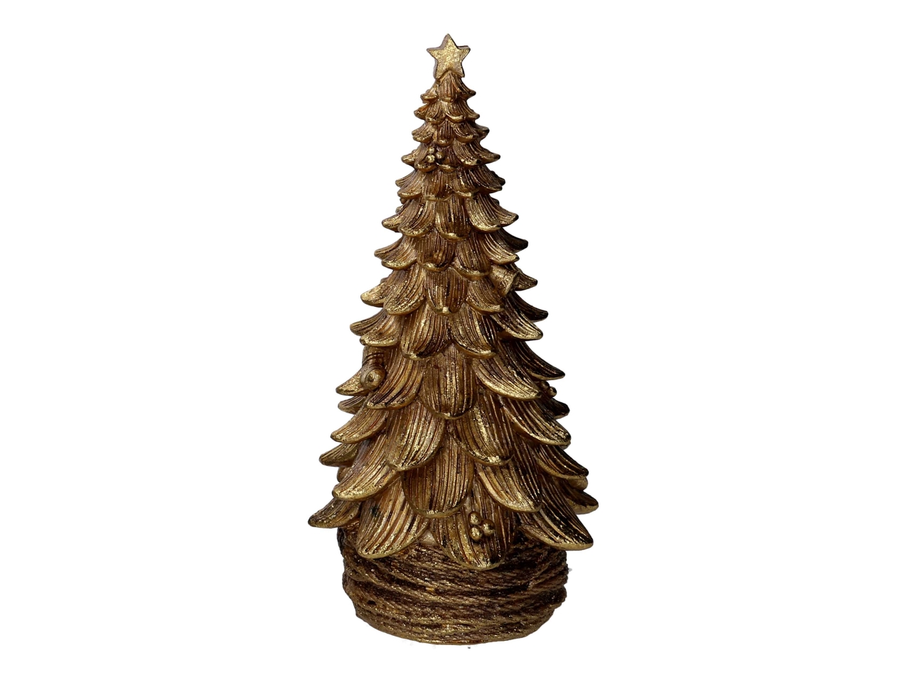 ALBERO 28CM RESINA ORO 6363360000 ALBERO 28CM RESINA ORO 6363360000