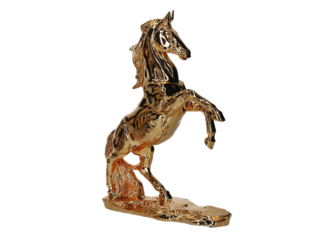 CAVALLO 35CM RESINA ORO 6380190000 CAVALLO 35CM RESINA ORO 6380190000