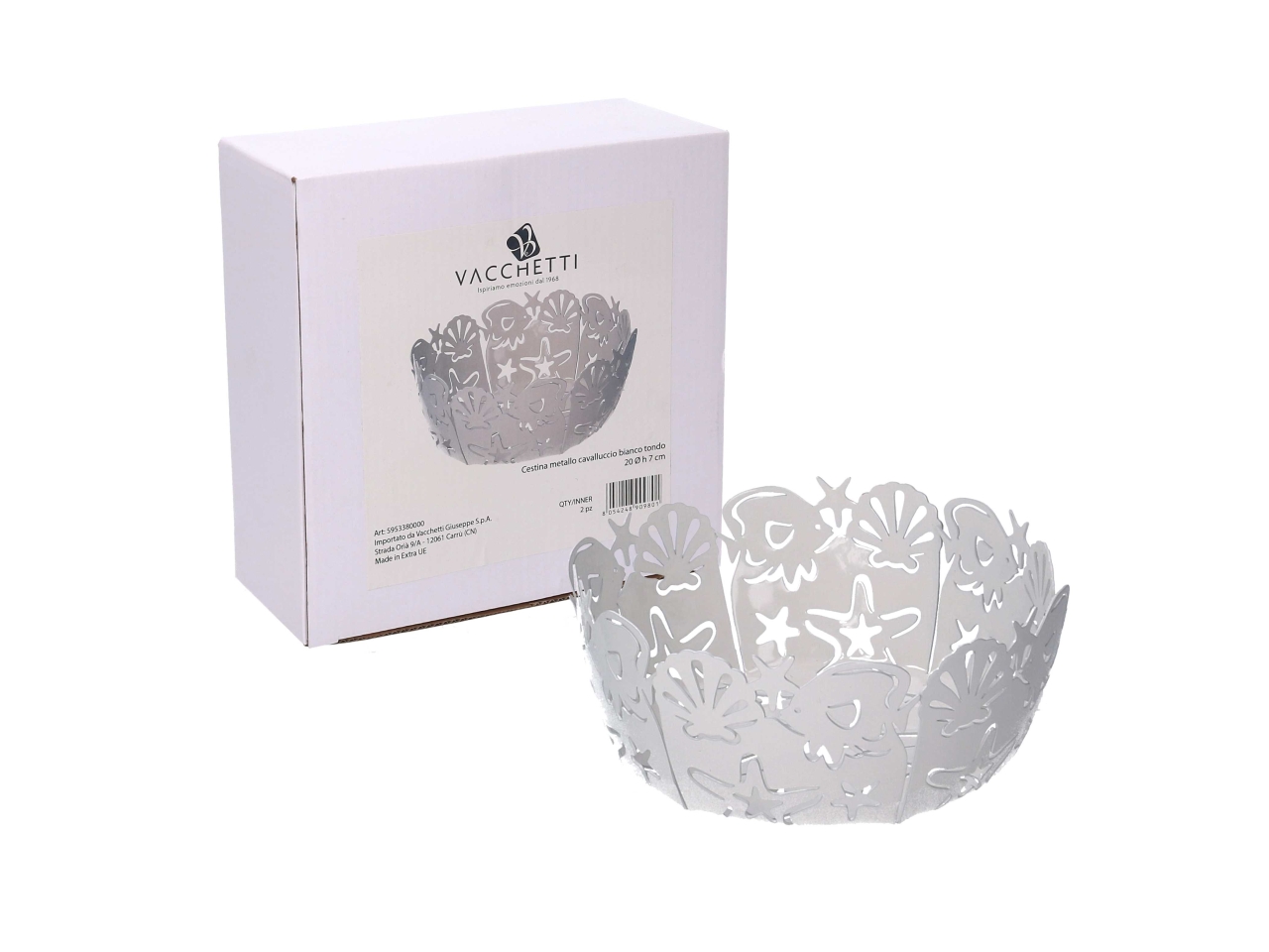 CESTINO METALLO CAVALL. 20X7 5953380000