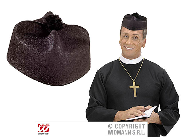 CAPPELLO PARROCO IN FELTRO 1665P