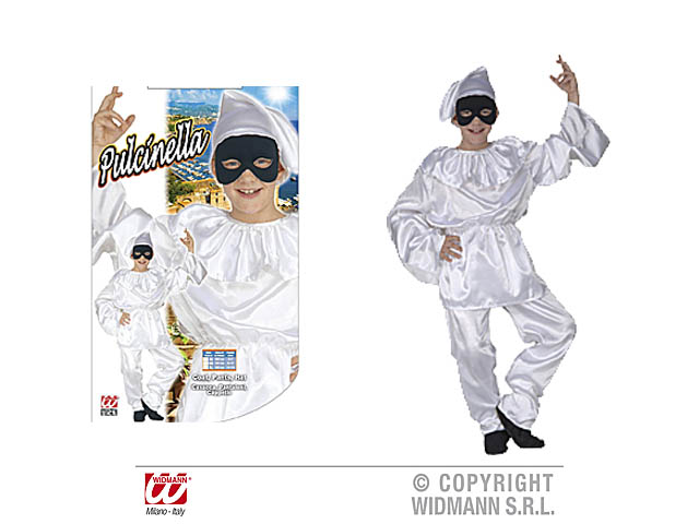 COSTUME PULCINELLA 158CM 11-13 ANNI 41978