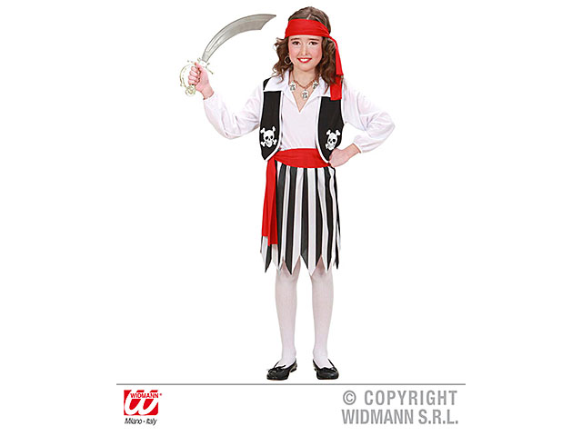 COSTUME PIRATESSA CAMICIA CON GIL 02636