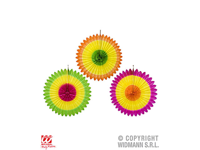 ROSONE TRICOLORE MISURA D.50CM IN 2372D