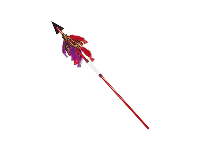 LANCIA INDIANO C/PIUME 125cm 5274I