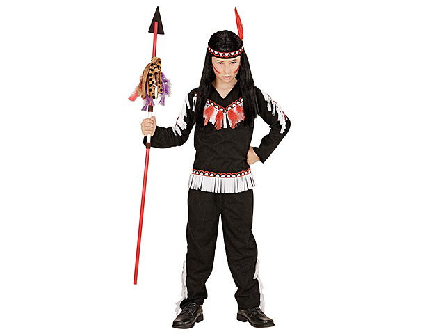 COSTUME RAGAZZO INDIANO 128cm 06716