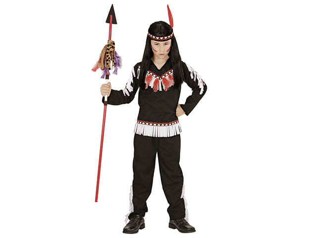 COSTUME RAGAZZO INDIANO 140cm 06717
