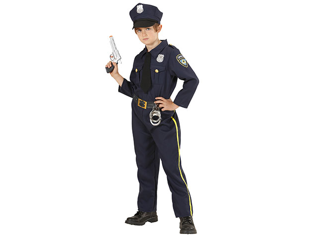 COSTUME POLIZIOTTO 140CM 8-10 ANNI 76557