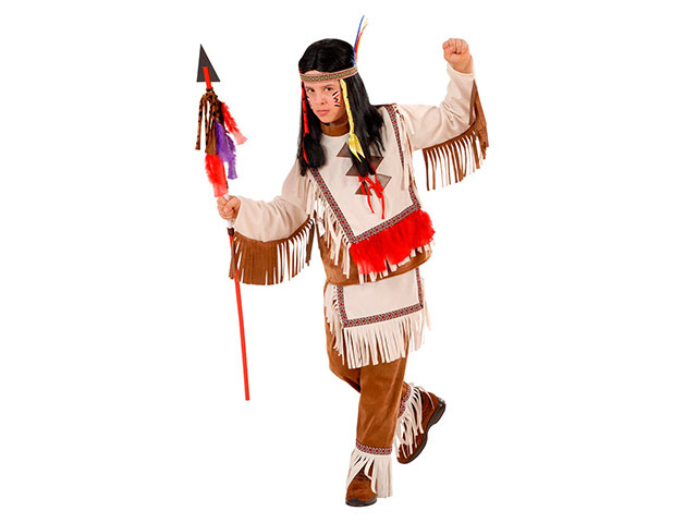 COSTUME INDIANO TG.5-7ANNI 55366
