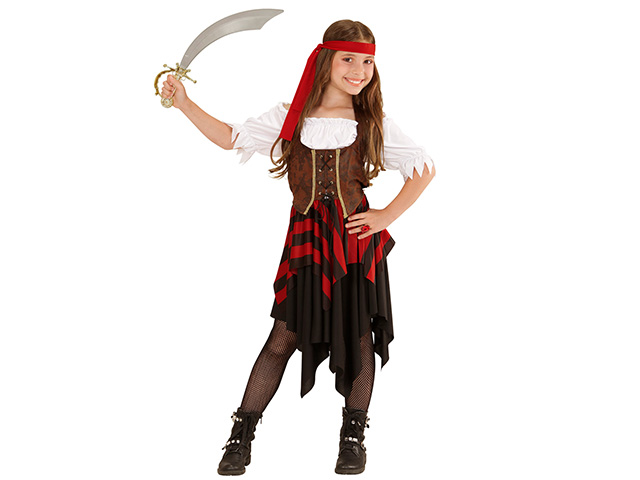 COSTUME PIRATESSA 140CM 8-10 ANNI 05597