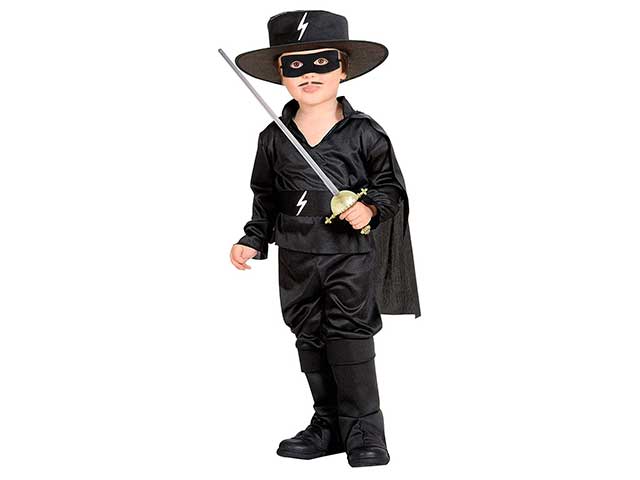 COSTUME DA EROE BANDITO MASCHERAT 48989