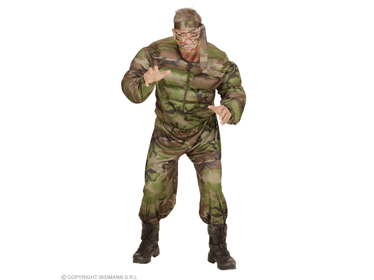 COSTUME DA SUPER SOLDATO – IL COS 00514