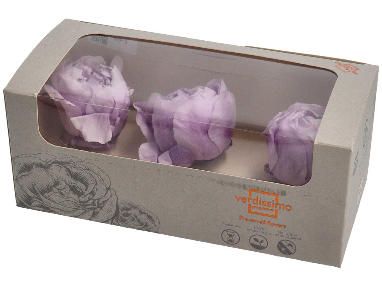 PEONIE STABILIZZATE LILLA 3PZ PEO/2820