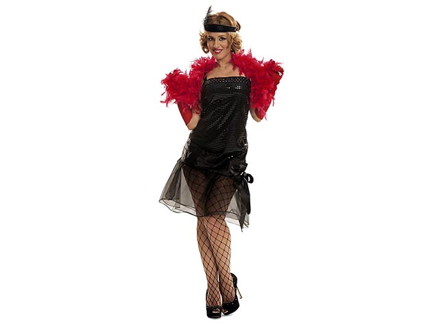 COSTUME DONNA CABARET TG.M/L 200509