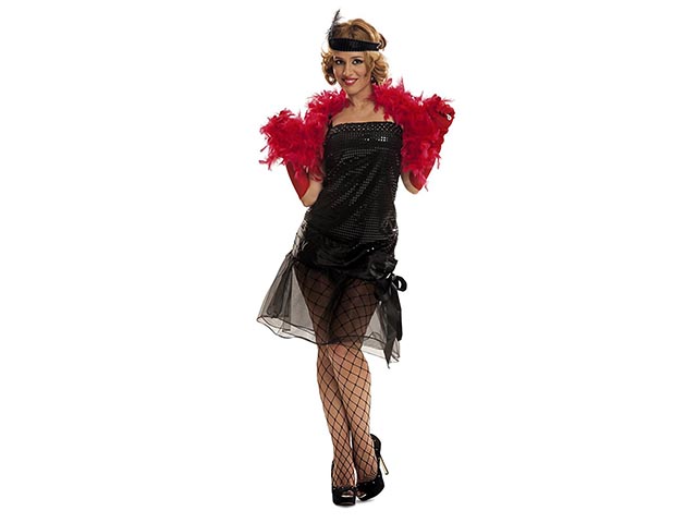 COSTUME DONNA CABARET TG.S/L 200508