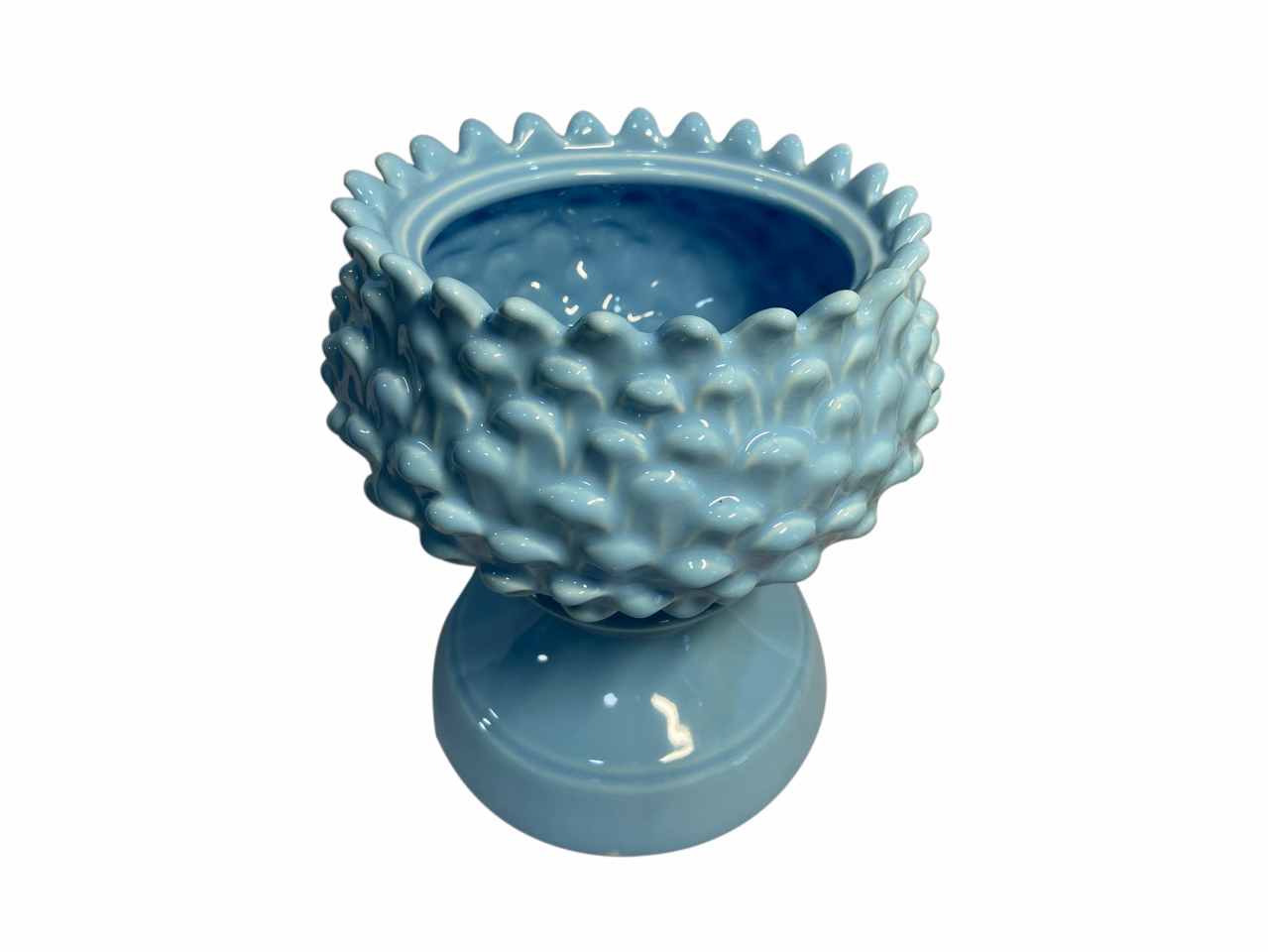 CALICE PIGNA CON BASE IN CERAMI 54026BL CALICE PIGNA CON BASE IN CERAMI 54026BL