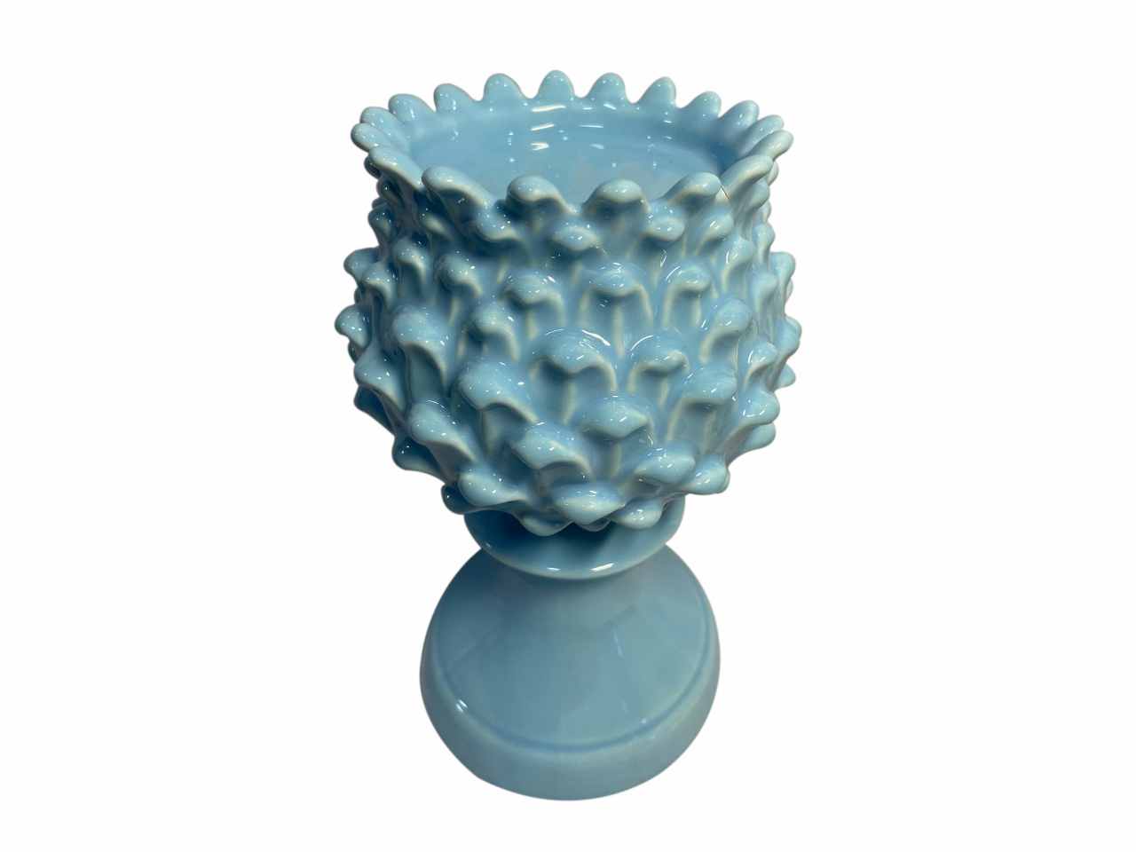 CALICE PROFONDO CON BASE IN CER 54025BL CALICE PROFONDO CON BASE IN CER 54025BL