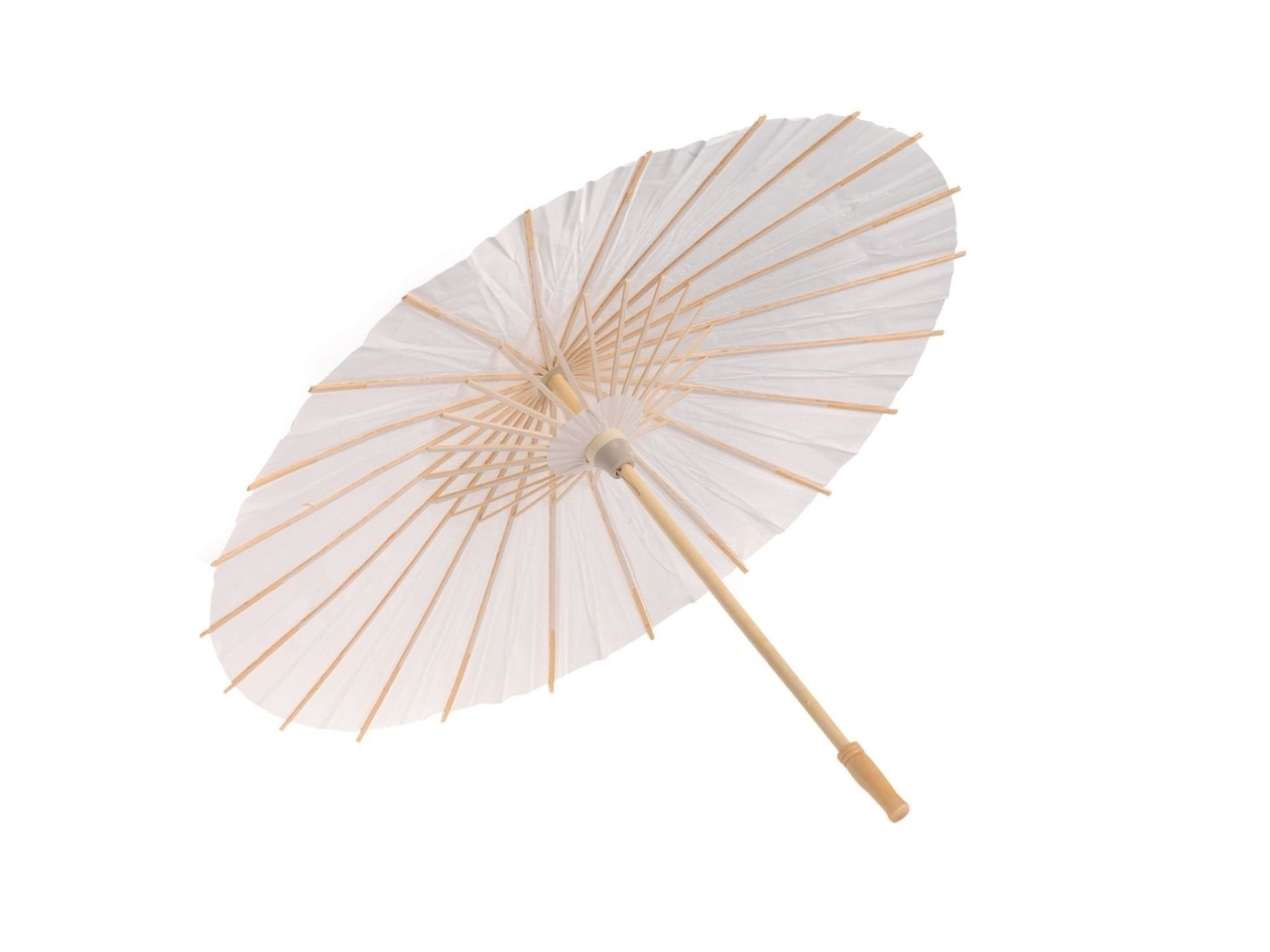 OMBRELLO DI CARTA 42CM BIANCO E0700.54W OMBRELLO DI CARTA 42CM BIANCO E0700.54W