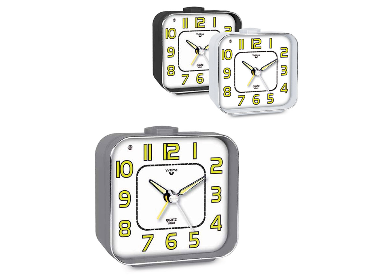 SVEGLIA AL QUARZO SWEEP E LUCE 3 ASS. 7517/20