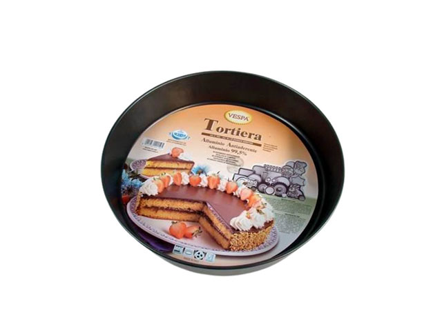 TORTIERA TONDA LISCIA 32cm 940