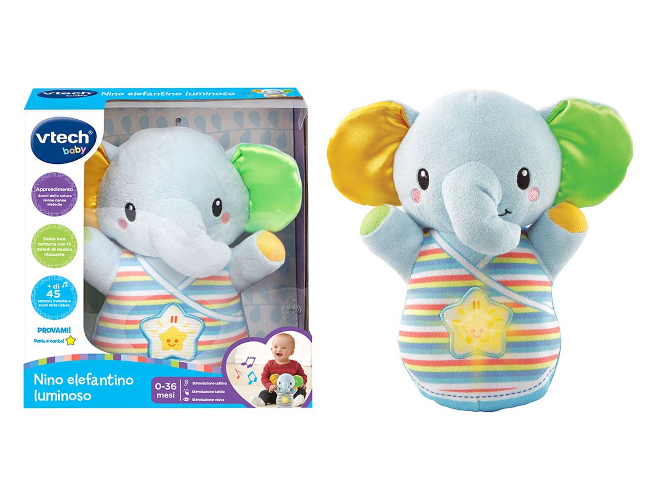 NINO ELEFANTINO LUMINOSO 80-508607-007