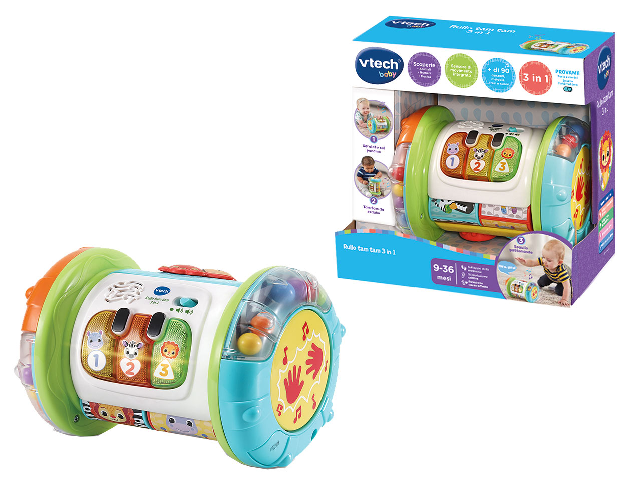 RULLO TAM TAM – 3 IN 1 80-562607-007