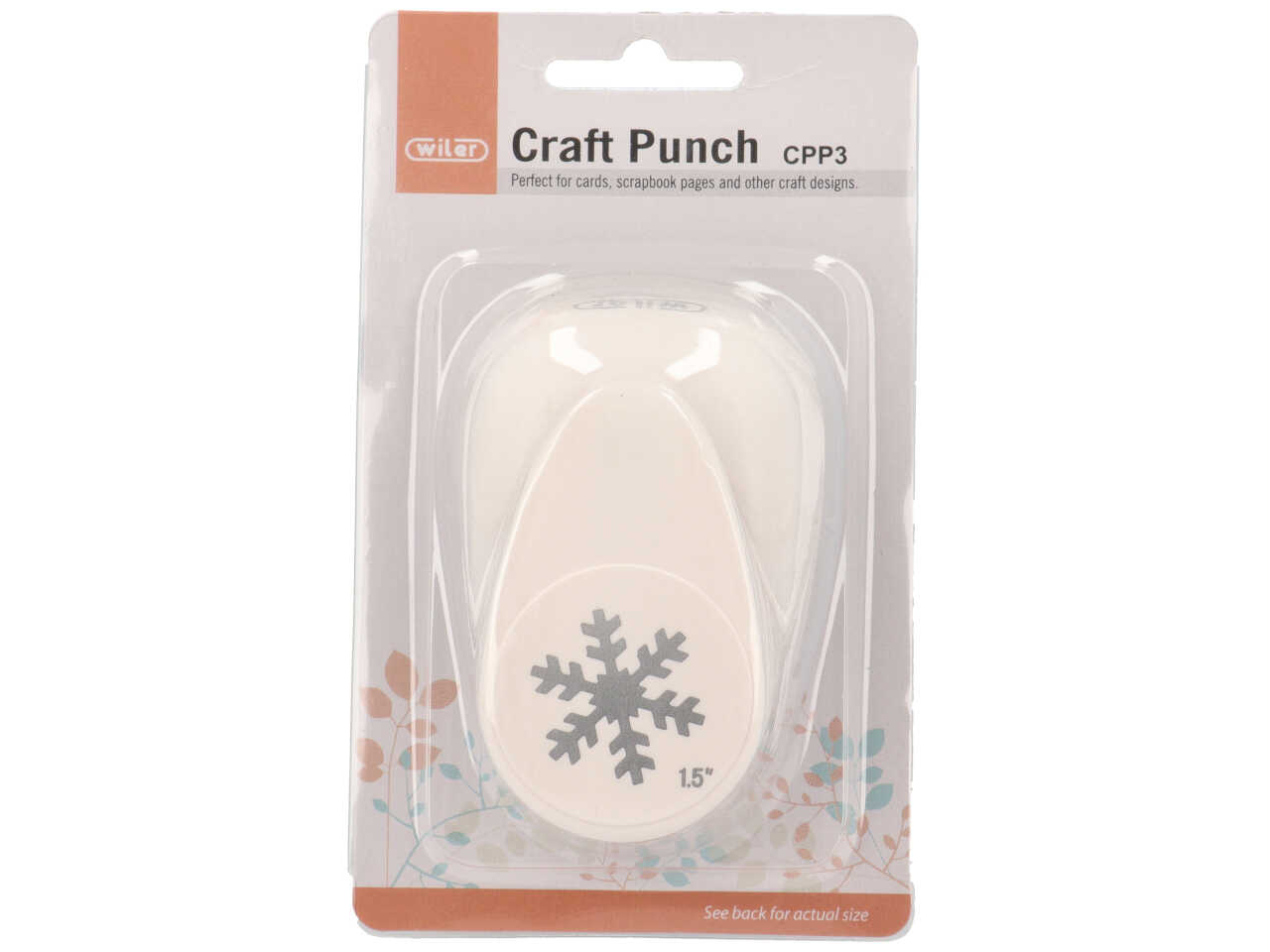 FUSTELLA MAXI SAGOMA FIOCCO NEVE CPP303