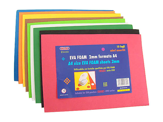 EVA FOAM 10FF COL. ASS. EVA10 EVA FOAM 10FF COL. ASS. EVA10