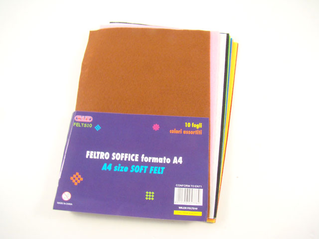 FELTRO A4 10ff MORBIDO FELTS10 FELTRO A4 10ff MORBIDO FELTS10